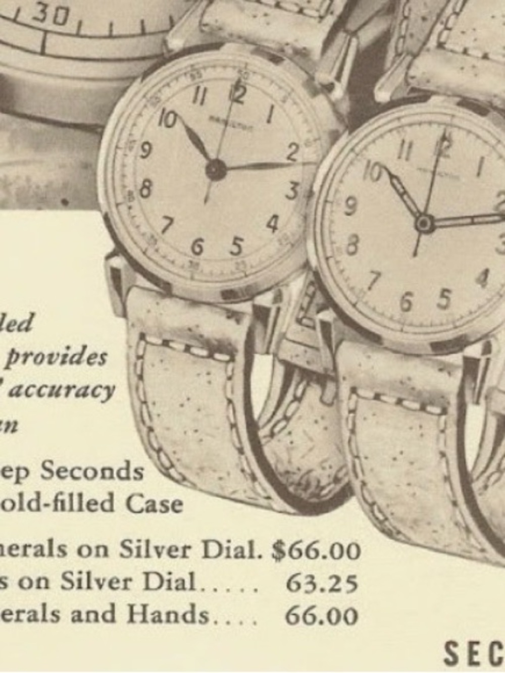 1948 Hamilton Secometer “B” - Picture 3 of 6